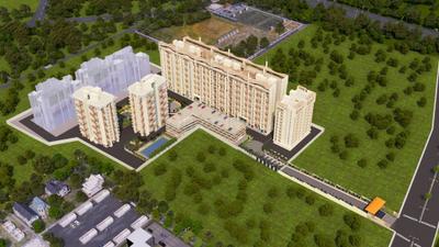 Image of 972 Sq.ft 2 BHK Apartment / Flat for sale in Goel Ganga Amber, Tathawade, Pune for Rs. 6200000
