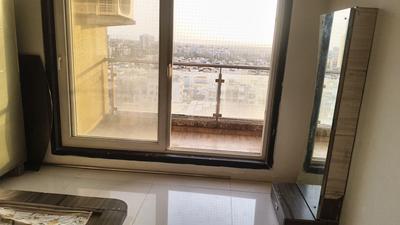 Bedroom Image of 1100 Sq.ft 2 BHK Apartment / Flat for rent in Proviso Sai Proviso Aashlesha, Kopar Khairane Navi Mumbai for Rs. 60000