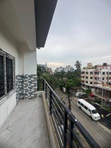 Balcony Image of 1200 Sq.ft 2 BHK Apartment / Flat for sale in Chinar Park Kolkata for Rs. 5100000