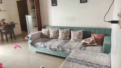 Living Room Image of 900 Sq.ft 2 BHK Apartment / Flat for sale in Bicholi Hapsi Indore for Rs. 3650000