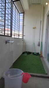 Balcony Image of 1226 Sq.ft 2 BHK Apartment / Flat for rent in Sri Vathsas Sterling Abode, Sainikpuri Secunderabad for Rs. 33000