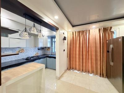 Kitchen Image of 1500 Sq.ft 3 BHK Apartment / Flat for rent in Argora Ranchi for Rs. 32999