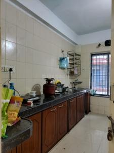Kitchen Image of 1500 Sq.ft 3 BHK Apartment / Flat for sale in New Town Kolkata for Rs. 11000000