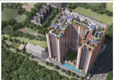 Image of 980 Sq.ft 2 BHK Apartment / Flat for sale in Krisala 41 Zillenia, Punawale, Pune for Rs. 7620000