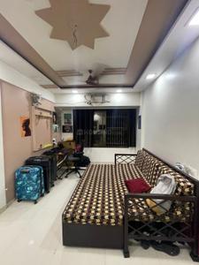 Bedroom Image of 800 Sq.ft 2 BHK Apartment / Flat for rent in Kopar Khairane Navi Mumbai for Rs. 50000