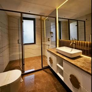 Bathroom Image of 1800 Sq.ft 3 BHK Builder Floor for rent in Inder Puri New Delhi for Rs. 63000