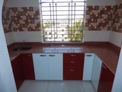 Kitchen Image of 670 Sq.ft 1 BHK Apartment / Flat for sale in Dum Dum Cantonment Kolkata for Rs. 3015000