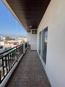 Balcony Image of 1200 Sq.ft 2 BHK Builder Floor for rent in GTM The Capital Phase 1, Sahastradhara Road Dehradun for Rs. 18500