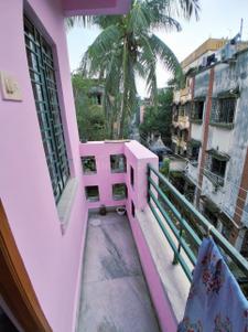 Balcony Image of 1100 Sq.ft 3 BHK Apartment / Flat for sale in Paschim Putiary Kolkata for Rs. 3500000