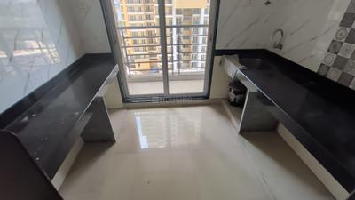 Kitchen Image of 1029 Sq.ft 2 BHK Apartment / Flat for sale in Shilphata Thane for Rs. 6100000