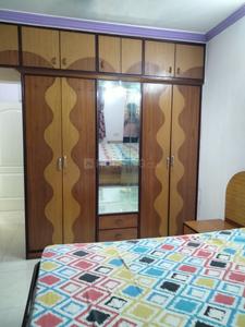 Bedroom Image of 1200 Sq.ft 3 BHK Apartment / Flat for rent in Prajapati Park, Kopar Khairane Navi Mumbai for Rs. 75000