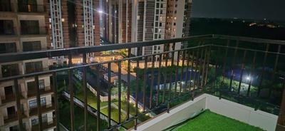 Balcony Image of 1200 Sq.ft 3 BHK Apartment / Flat for sale in Joka Kolkata for Rs. 8500000