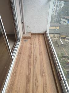 Balcony Image of 900 Sq.ft 2 BHK Apartment / Flat for sale in Thane West Thane for Rs. 19000000