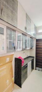 Kitchen Image of 1280 Sq.ft 2 BHK Apartment / Flat for rent in Ganesh Aaradhana Sky, Narolgam Ahmedabad for Rs. 17000