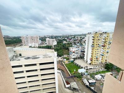 Balcony Image of 1000 Sq.ft 3 BHK Apartment / Flat for rent in Moshi Pune for Rs. 30000