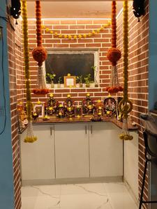 Pooja Room Image of 3165 Sq.ft 3 BHK Villa for sale in Virugambakkam Chennai for Rs. 49000000