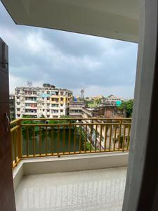 Balcony Image of 1200 Sq.ft 3 BHK Apartment / Flat for sale in Airport Gate No 2 Kolkata for Rs. 3500000
