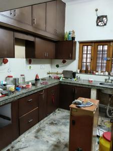 Kitchen Image of 3000 Sq.ft 3 BHK Builder Floor for rent in Gomti Nagar Lucknow for Rs. 29000