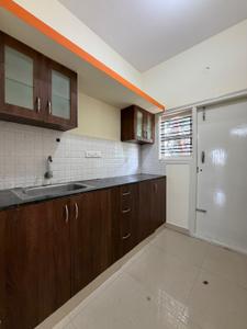 Kitchen Image of 800 Sq.ft 1 BHK Apartment / Flat for rent in Dasarahalli Bengaluru for Rs. 12000