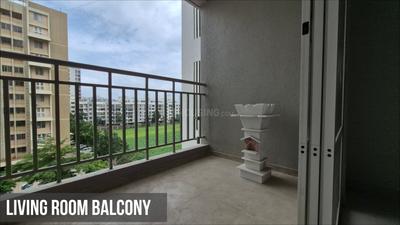 Balcony Image of 1000 Sq.ft 2 BHK Apartment / Flat for rent in Mangalam Life Park, Moshi Pune for Rs. 18000