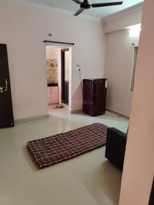 Bedroom Image of 550 Sq.ft 1 BHK Builder Floor for rent in Gachibowli Hyderabad for Rs. 22000