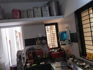 Kitchen Image of 470 Sq.ft 1 BHK Apartment / Flat for sale in Khodiyar Nagar Vadodara for Rs. 1750000