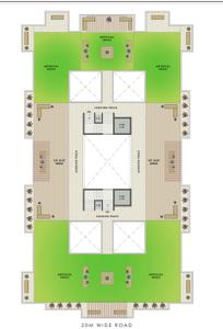Image of 930 Sq.ft 2 BHK Apartment / Flat for sale in Pushpak Nagar, Navi Mumbai for Rs. 5450000