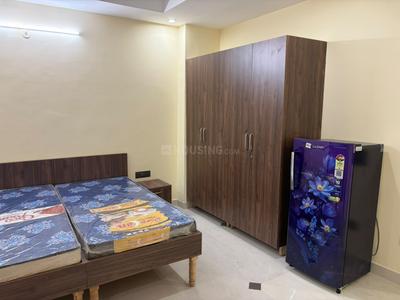 Bedroom Image of 450 Sq.ft 1 RK Builder Floor for rent in Sector 46 Gurgaon for Rs. 17000