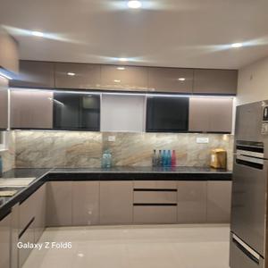 Kitchen Image of 650 Sq.ft 1 BHK Independent House for rent in Lalbagh Lucknow for Rs. 8500
