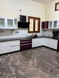 Kitchen Image of 2000 Sq.ft 3 BHK Independent House for rent in Sahakara Nagar Bengaluru for Rs. 75000