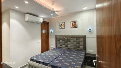 Bedroom Image of 600 Sq.ft 1 BHK Builder Floor for rent in Lajpat Nagar New Delhi for Rs. 40000