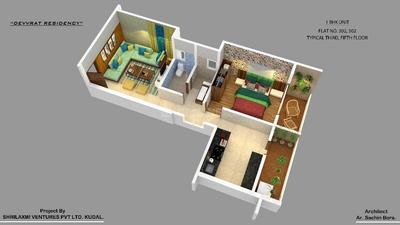 Image of 800 Sq.ft 1 BHK Apartment / Flat for sale in Shrilaxmi Haridra Devavrat Enclave, Kudal, Sindhudurg for Rs. 3200000