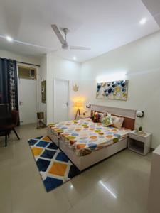 Bedroom Image of 420 Sq.ft 1 RK Builder Floor for rent in Sector 52 Gurgaon for Rs. 20500