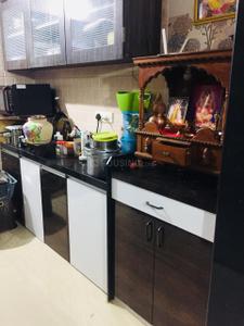 Kitchen Image of 687 Sq.ft 1 BHK Apartment / Flat for sale in Amber Enclave, Thakurli Thane for Rs. 4800000