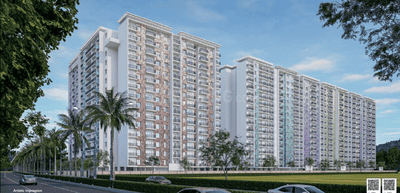Image of 1170 Sq.ft 2.5 BHK Apartment / Flat for sale in Kohinoor Viva Pixel Phase 1, Dhanori, Pune for Rs. 9500000