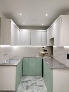 Kitchen Image of 850 Sq.ft 3 BHK Builder Floor for sale in Nangli Sakrawati New Delhi for Rs. 7500000