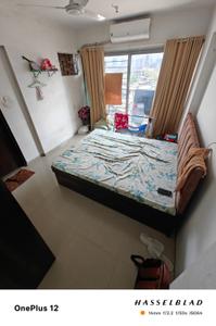 Bedroom Image of 607 Sq.ft 1 BHK Apartment / Flat for rent in Chandiwala Pearl Platinum, Jogeshwari West Mumbai for Rs. 40000