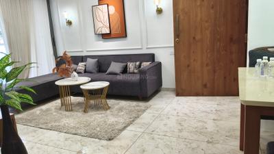 Living Room Image of 1300 Sq.ft 3 BHK Apartment / Flat for sale in Shwetsom Stavam Residency, Gota Ahmedabad for Rs. 9200000