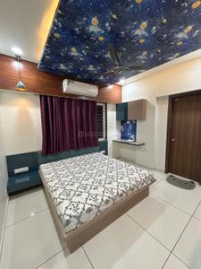 Bedroom Image of 2150 Sq.ft 3 BHK Apartment / Flat for rent in Darshanam Club Life, Undera Vadodara for Rs. 45000