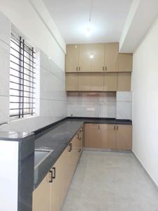 Kitchen Image of 750 Sq.ft 1 BHK Apartment / Flat for rent in Sampigehalli Bengaluru for Rs. 18000