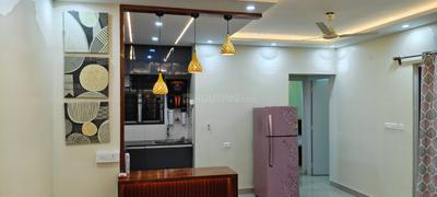 Hall Image of 930 Sq.ft 3 BHK Apartment / Flat for rent in Shapoorji Pallonji Houshing Complex, Rajarhat Kolkata for Rs. 26000