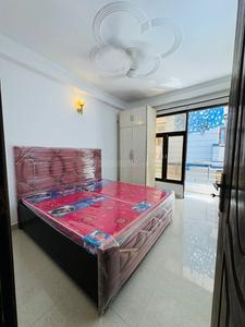 Bedroom Image of 800 Sq.ft 2 BHK Builder Floor for rent in Saket New Delhi for Rs. 26000