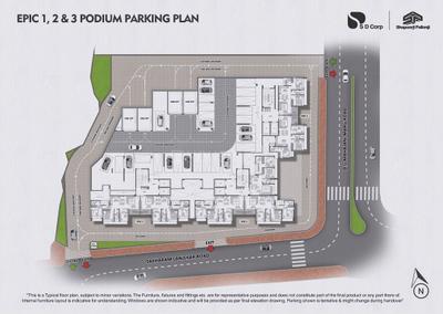 Image of 1000 Sq.ft 2 BHK Apartment / Flat for sale in Shapoorji Pallonji The Canvas Residences, Sewri, Mumbai for Rs. 25500000