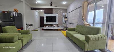 Hall Image of 1500 Sq.ft 3 BHK Apartment / Flat for rent in Puravankara Purva Silversands Phase 1 Building 4 To 9, Mundhwa Pune for Rs. 58000