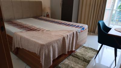 Bedroom Image of 1000 Sq.ft 1 BHK Independent House for rent in Sector 57 Gurgaon for Rs. 37000