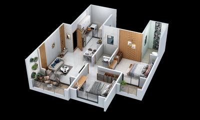 Image of 1459 Sq.ft 3 BHK Apartment / Flat for sale in JN AA Privilege, Punawale, Pune for Rs. 10500000