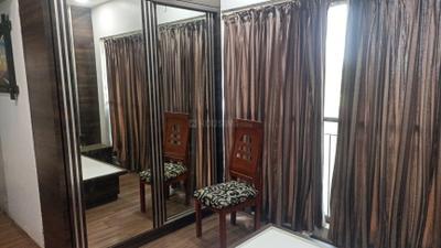 Bedroom Image of 650 Sq.ft 2 BHK Apartment / Flat for rent in Lodha Splendora, Kasarvadavali Thane for Rs. 35000