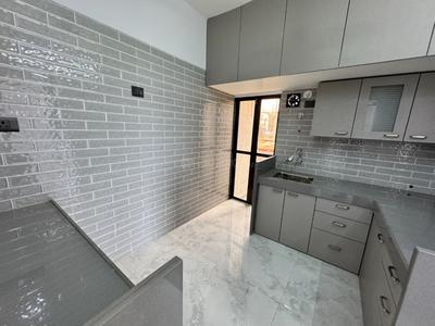 Kitchen Image of 1041 Sq.ft 2 BHK Apartment / Flat for sale in Shantee Flamingo Residency, Vasai West Vasai for Rs. 6500000