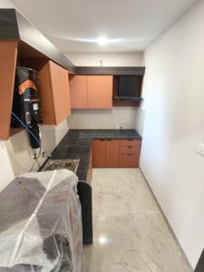 Kitchen Image of 364 Sq.ft 1 RK Apartment / Flat for rent in Scheme No 114 Indore for Rs. 13000