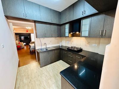 Kitchen Image of 1250 Sq.ft 2 BHK Apartment / Flat for rent in Shanders Alta Vista, Electronic City Bengaluru for Rs. 38000
